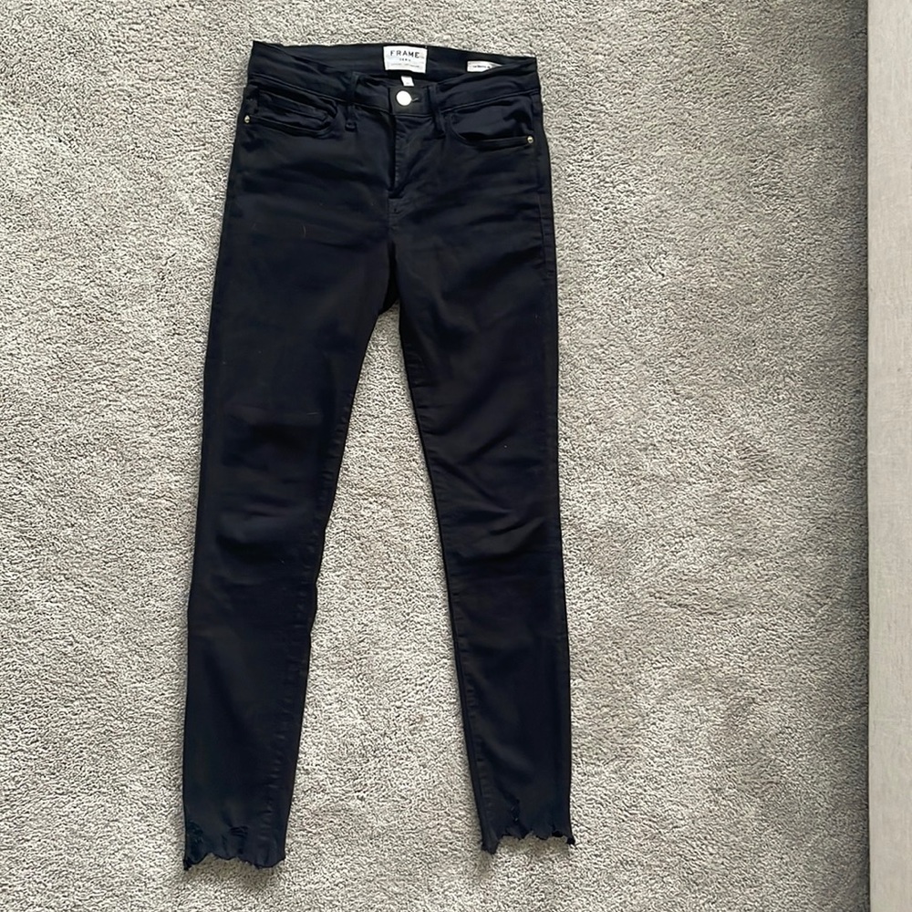 Black Frame Denim 27 Skinny Jeans